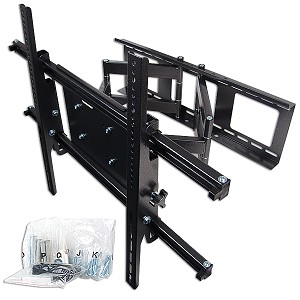 36"- 70" Plasma/LCD Articulating TV Wall Mount Bracket (Black)